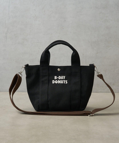 B-DAY DONUTS 帆布兩用迷你托特包