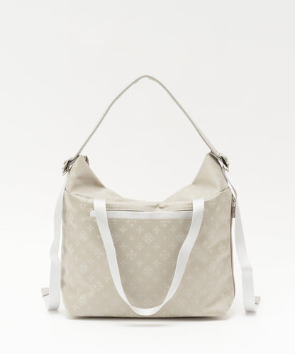 尼龍提花金屬扣中號單肩包