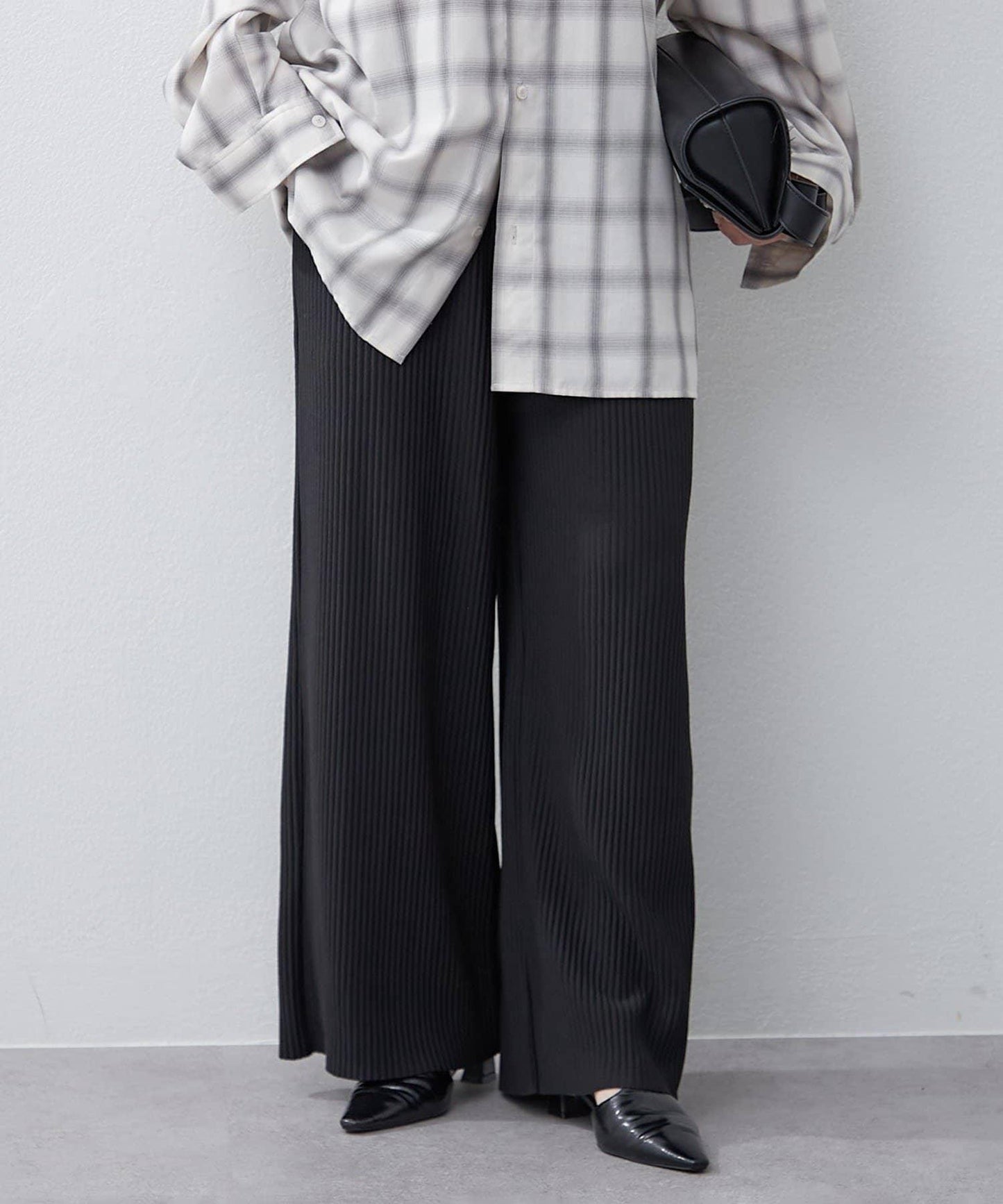 【RMAF】剪裁百褶長褲