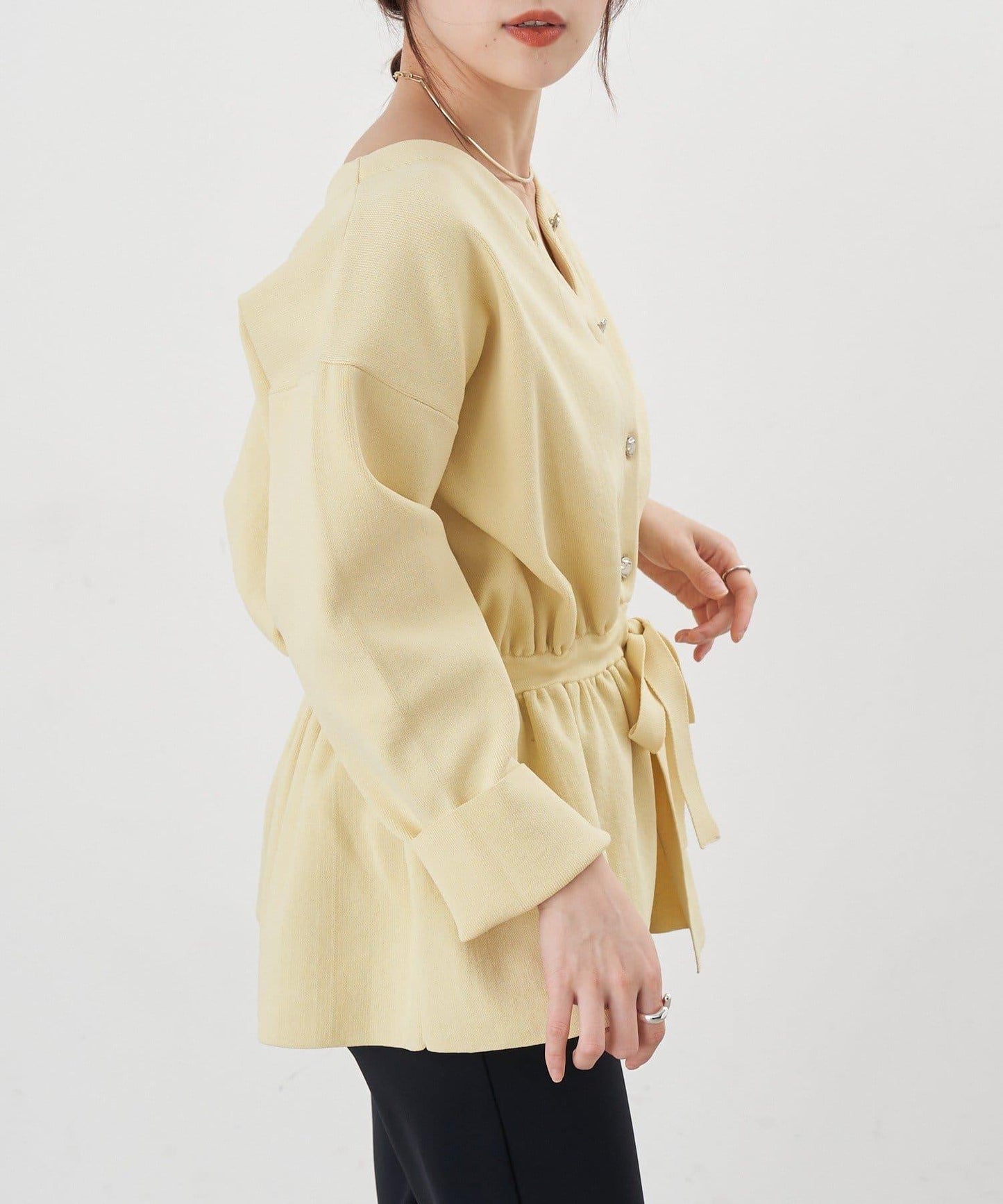 【26SS】3WAY荷葉邊開衫