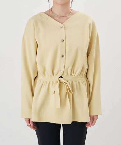 【26SS】3WAY荷葉邊開衫
