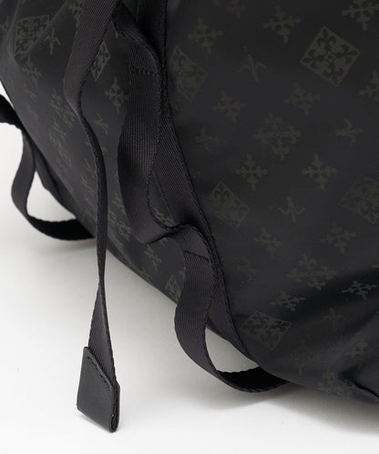 尼龍提花金屬扣單肩包 L