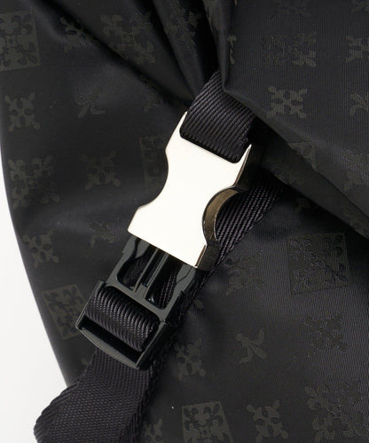 尼龍提花金屬扣單肩包 L