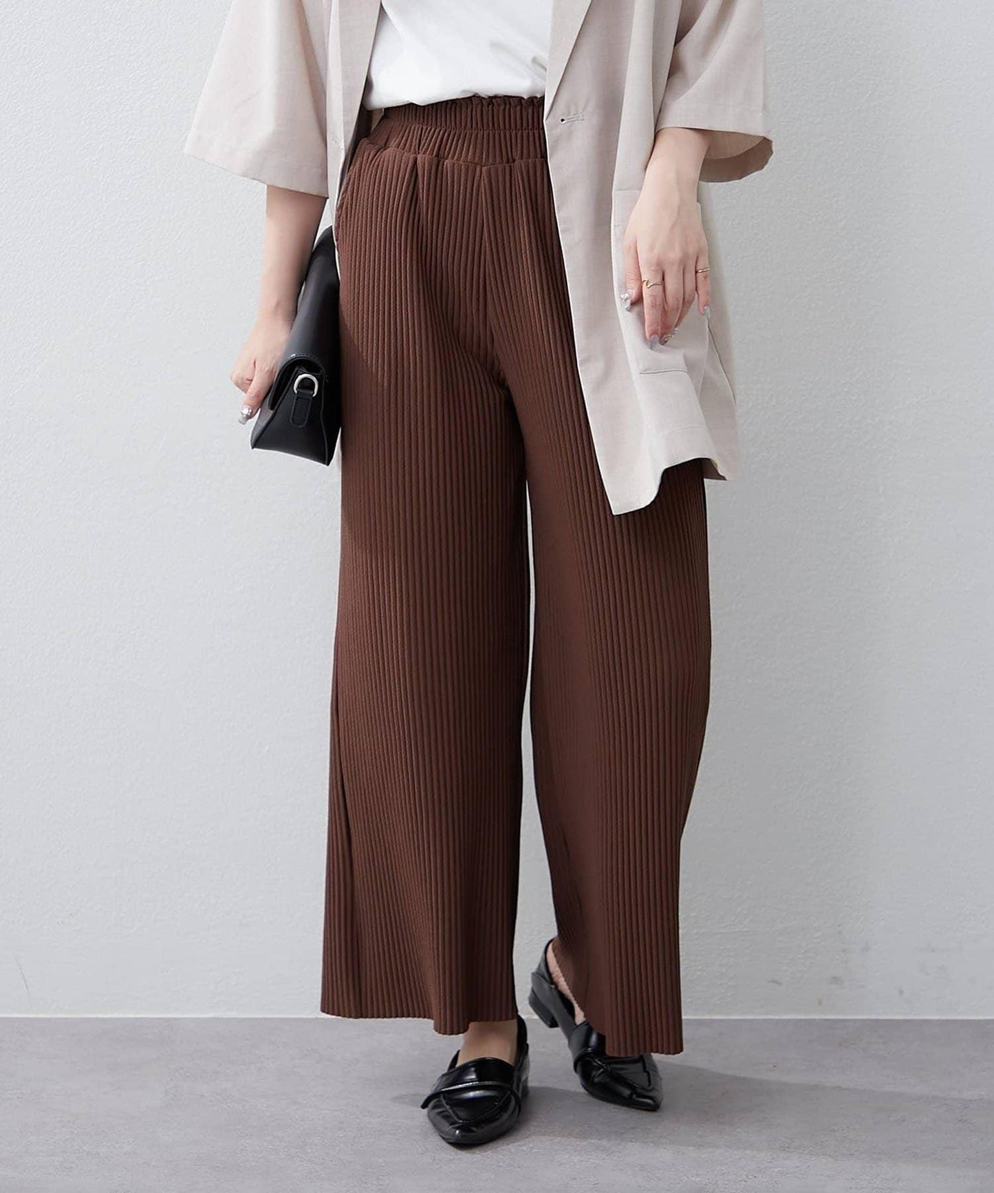 【RMAF】剪裁百褶長褲