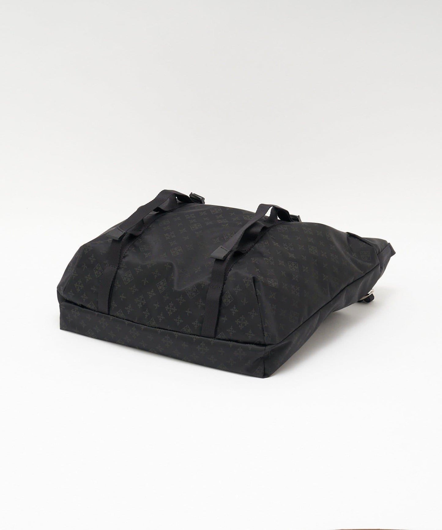 尼龍提花金屬扣單肩包 L