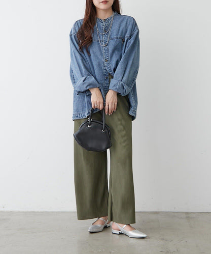 【RMAF】剪裁百褶長褲