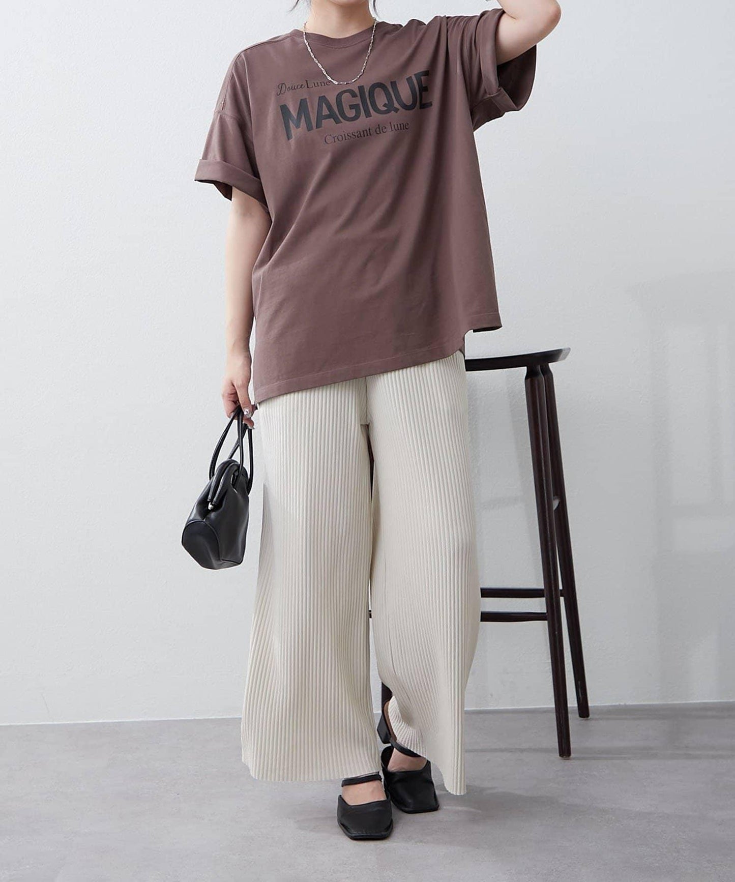 【RMAF】剪裁百褶長褲