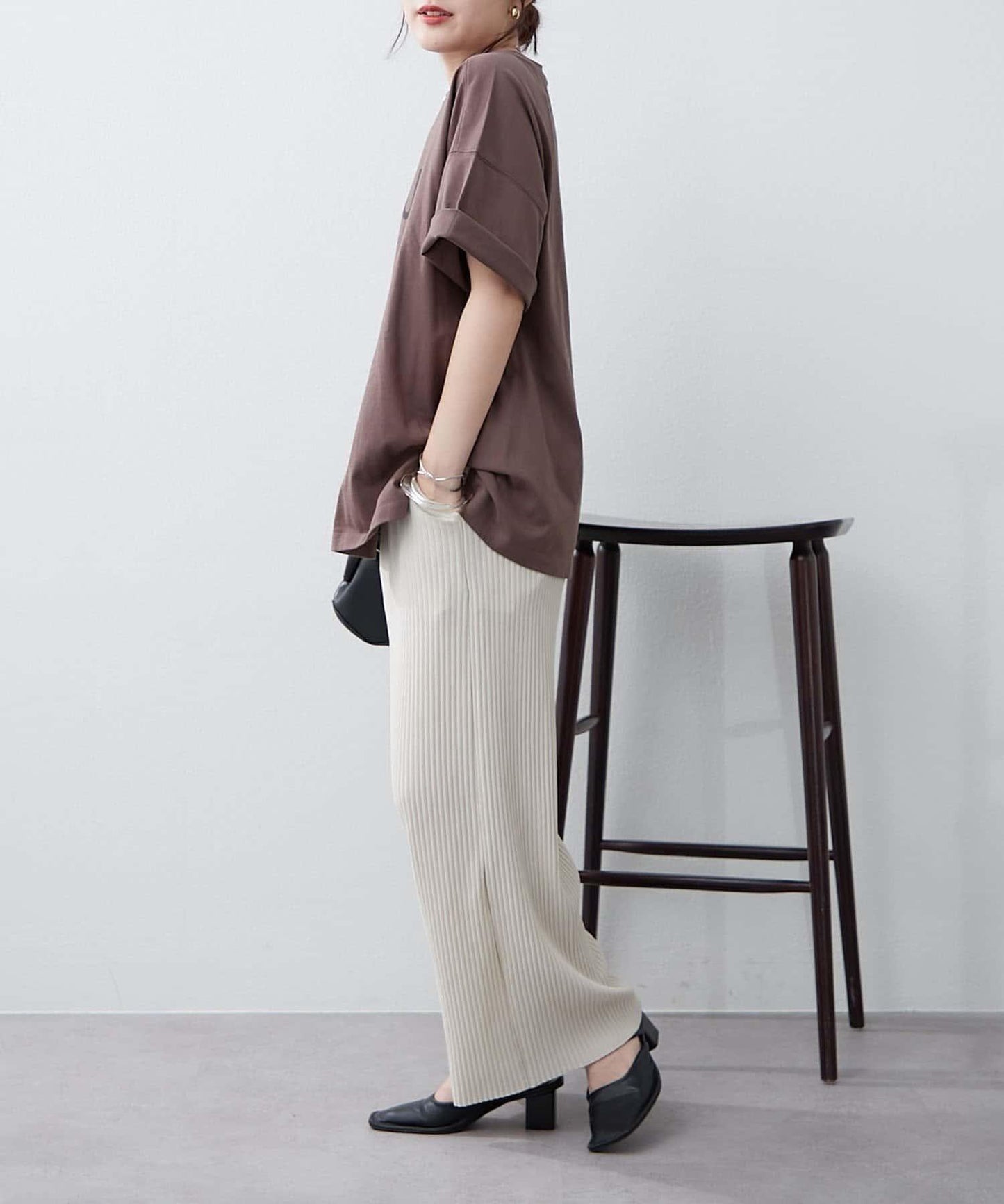 【RMAF】剪裁百褶長褲