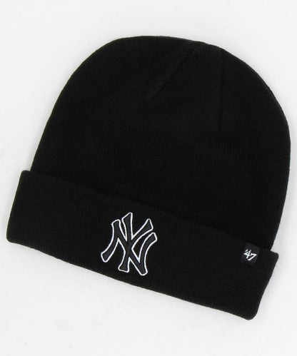 47 羅紋針織帽 Raised Logo