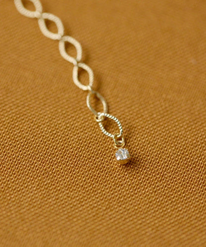 迷你彩色圓形吊墜項鍊