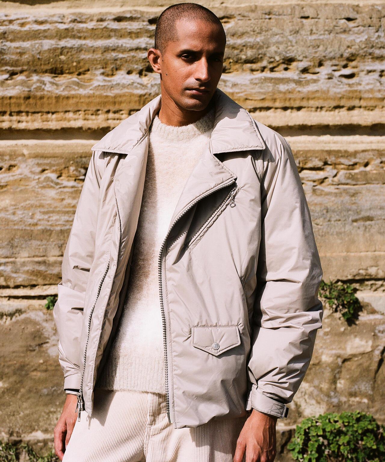 AURORA雙排扣羽絨夾克