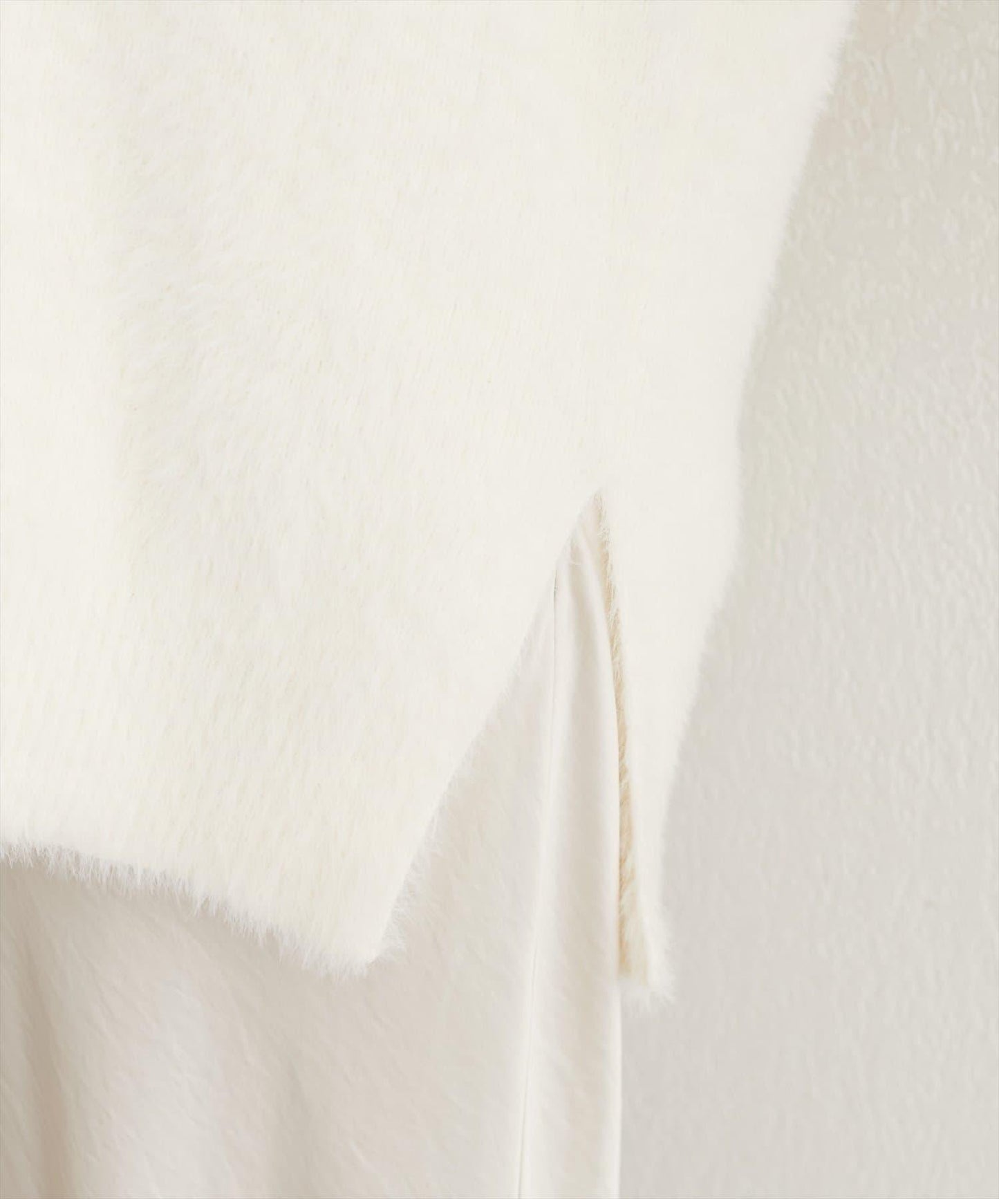 【natural couture】羽毛紗線針織背心