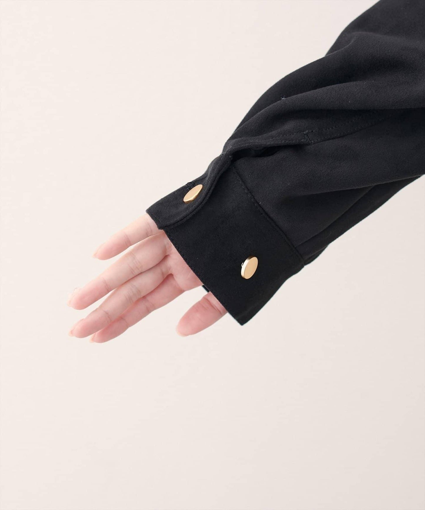 【natural couture】仿麂皮短夾克