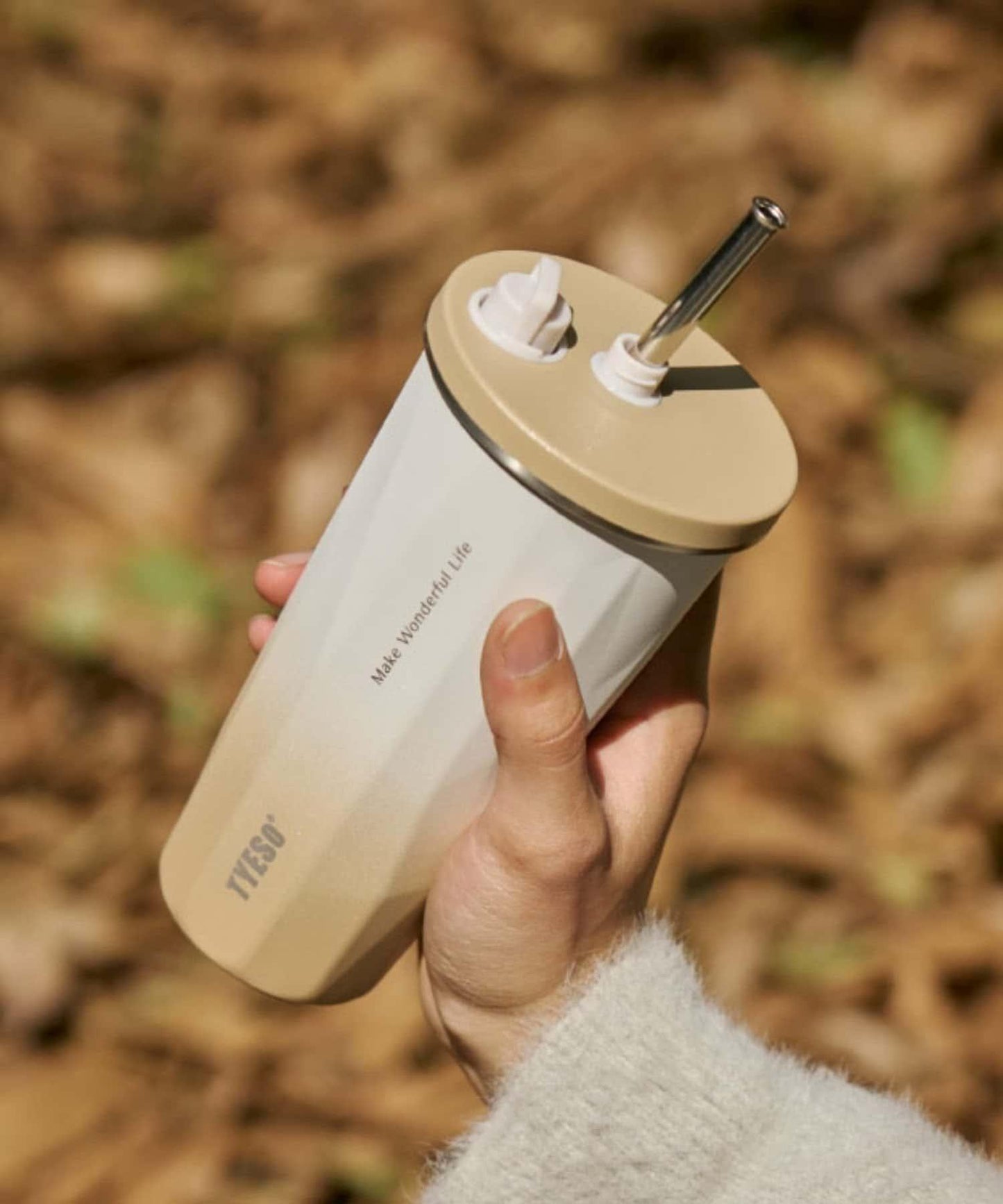 【TYESO タイソ】吸管隨行杯 470ml