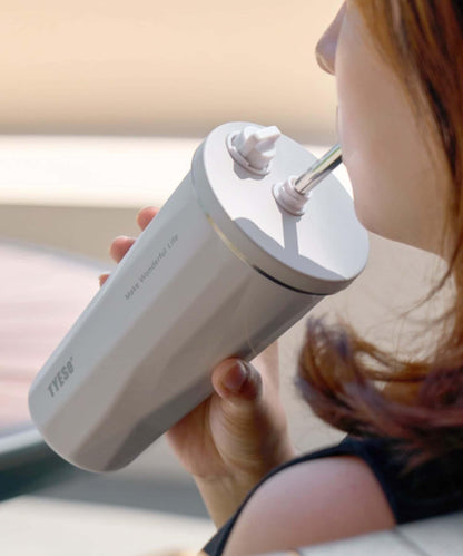 【TYESO タイソ】吸管隨行杯 470ml