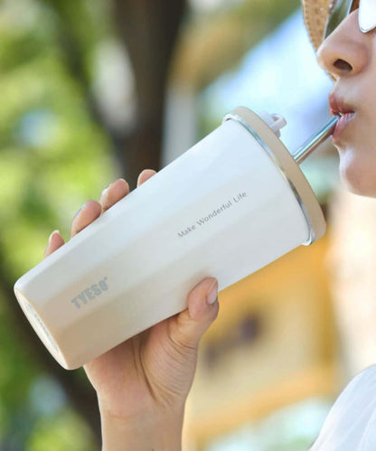 【TYESO タイソ】吸管隨行杯 470ml