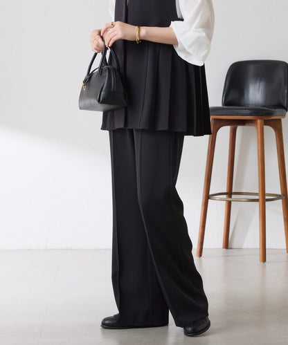 【2尺碼可選】斜紋喇叭褲/套裝/禮服