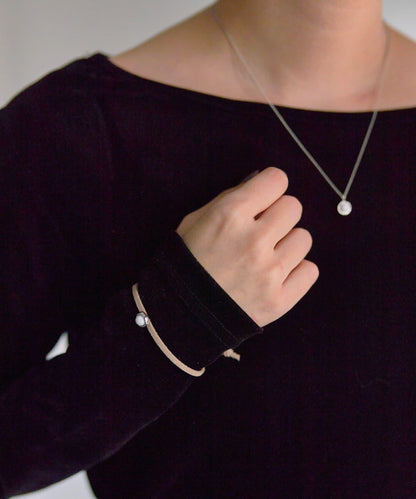 迷你彩色樹脂寶石手鍊