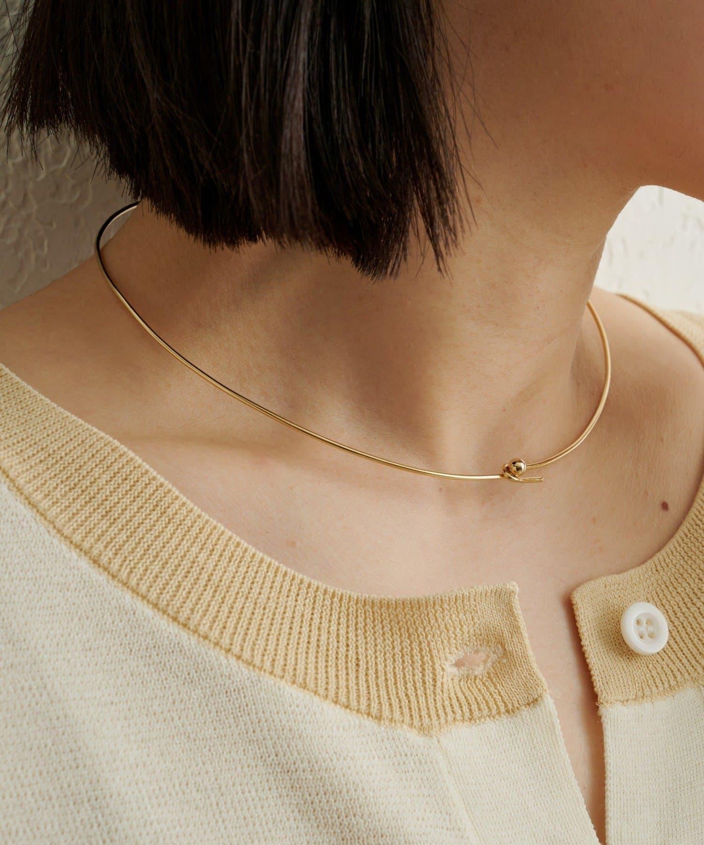 迷你金屬絲項圈