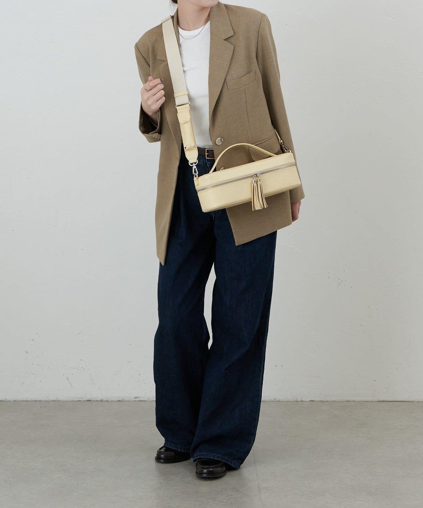 皮革2WAY化妝包套裝