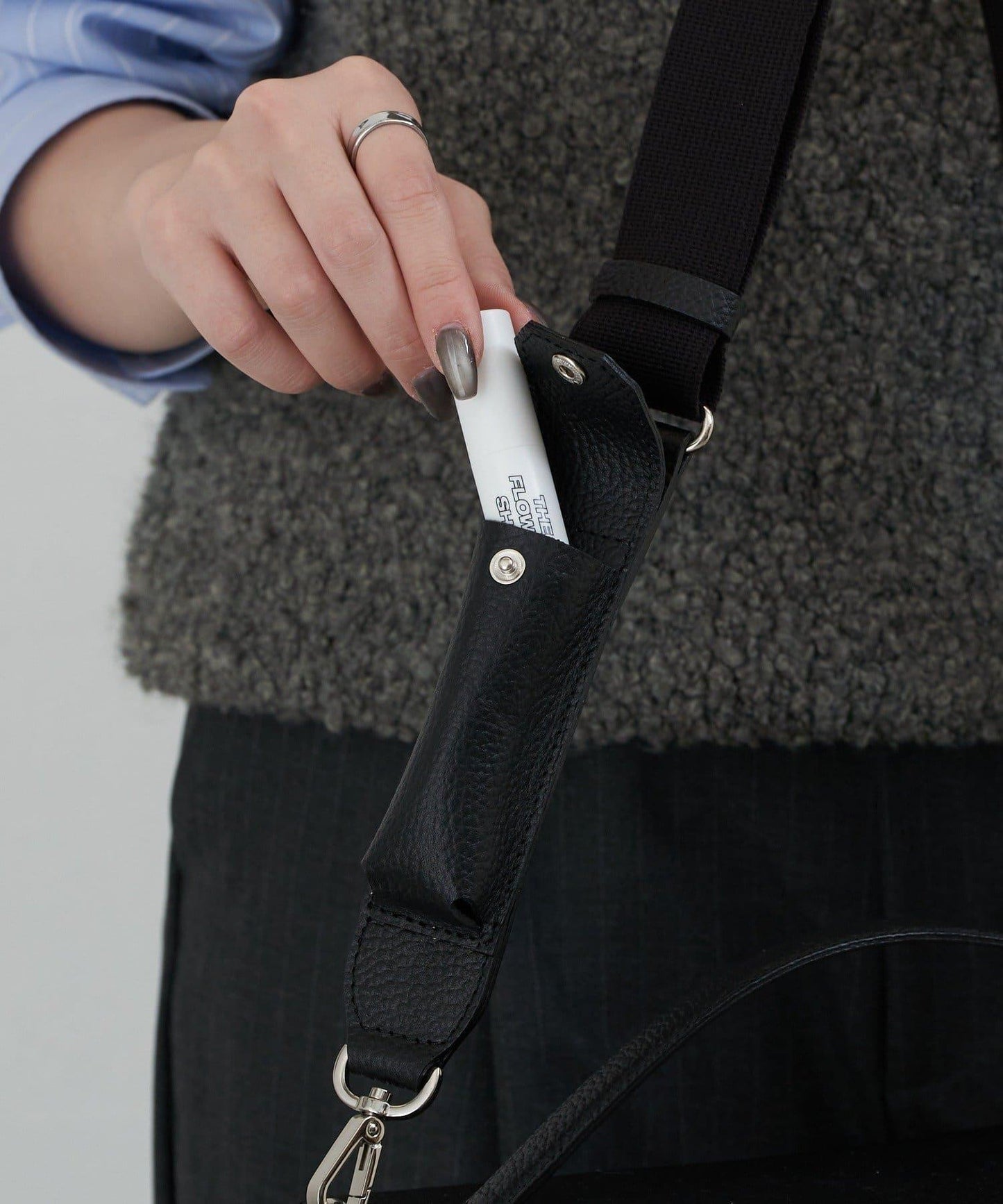 皮革2WAY化妝包套裝