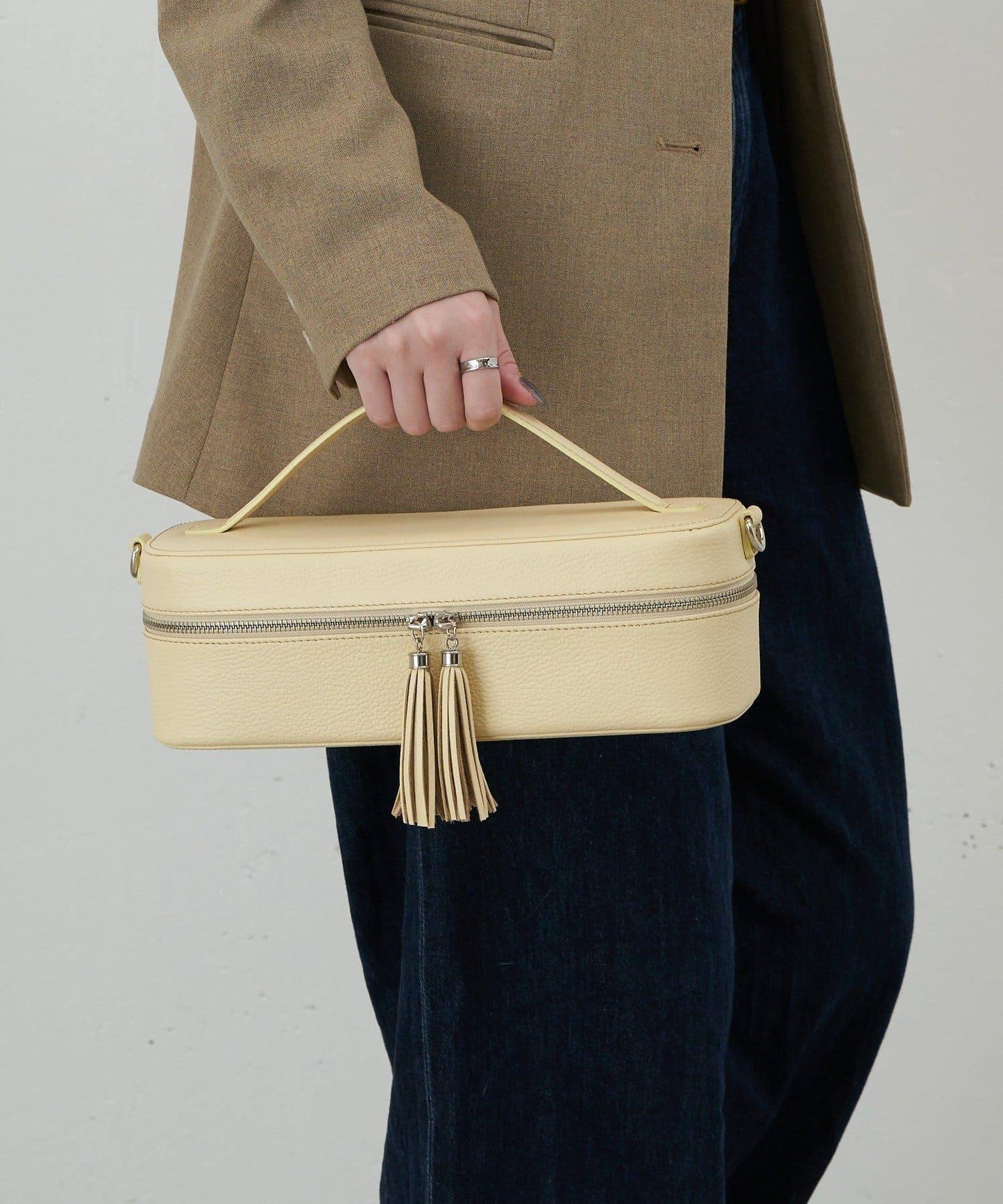 皮革2WAY化妝包套裝