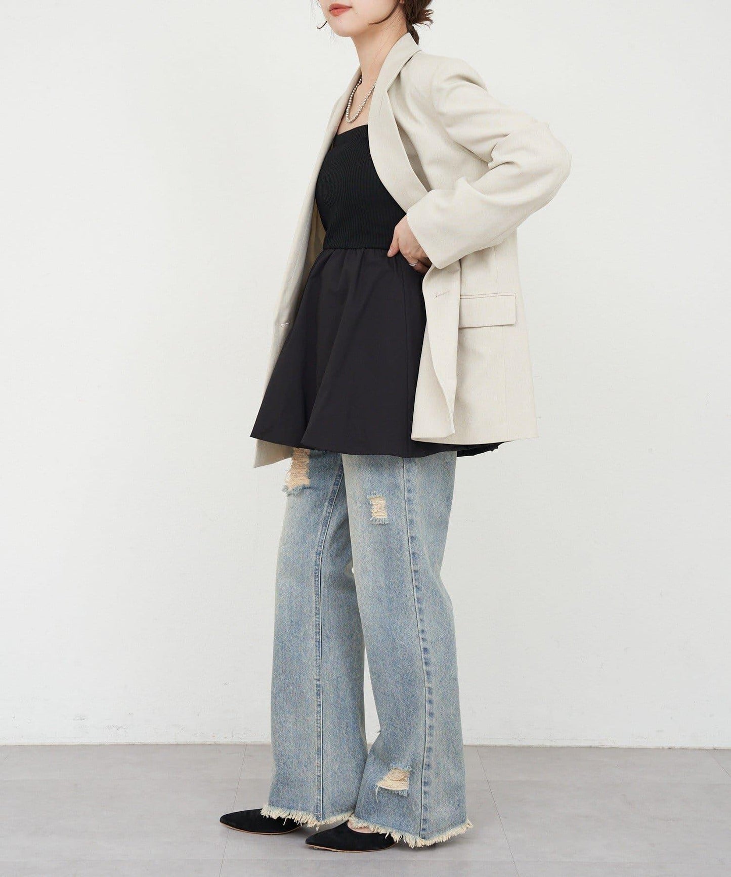 【26SS】泡泡吊帶背心