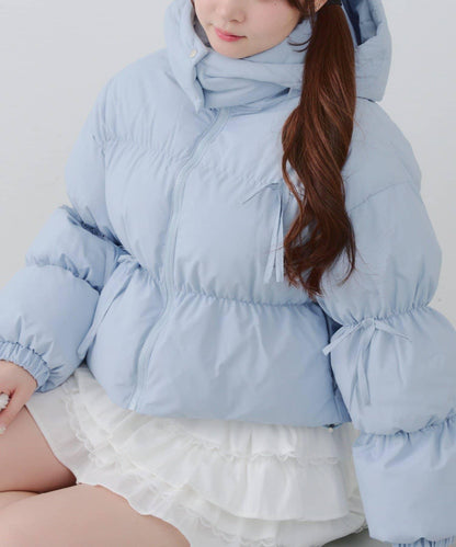 【MARCHES】蝴蝶結環保羽絨服