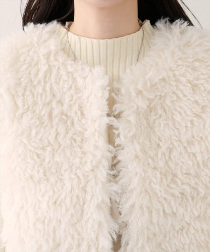 【EVERY.VERY niceclaup】仿皮草馬甲