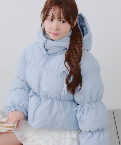 【MARCHES】蝴蝶結環保羽絨服