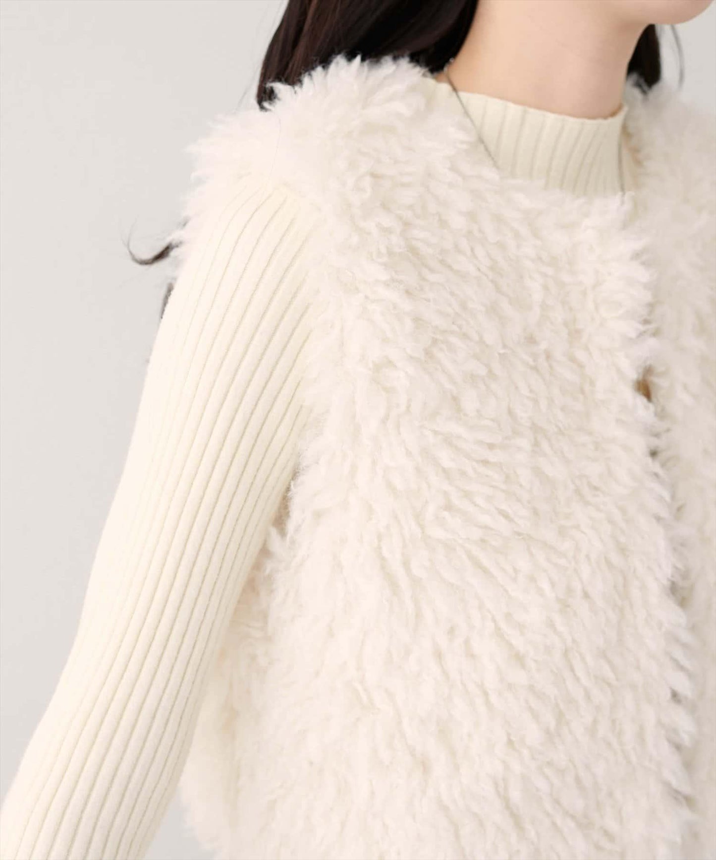 【natural couture】仿皮草馬甲