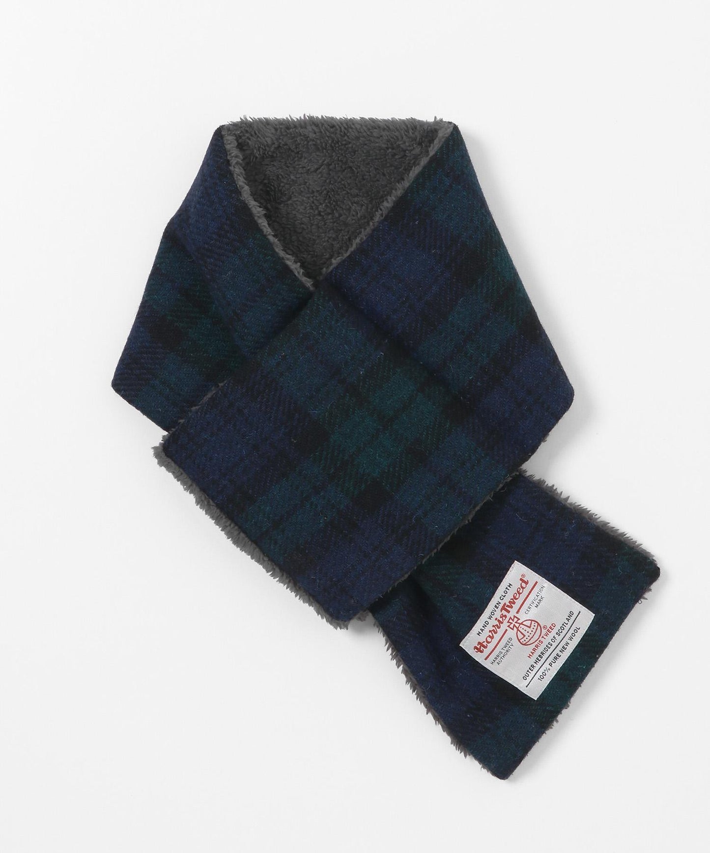 HARRIS TWEED加棉圍巾