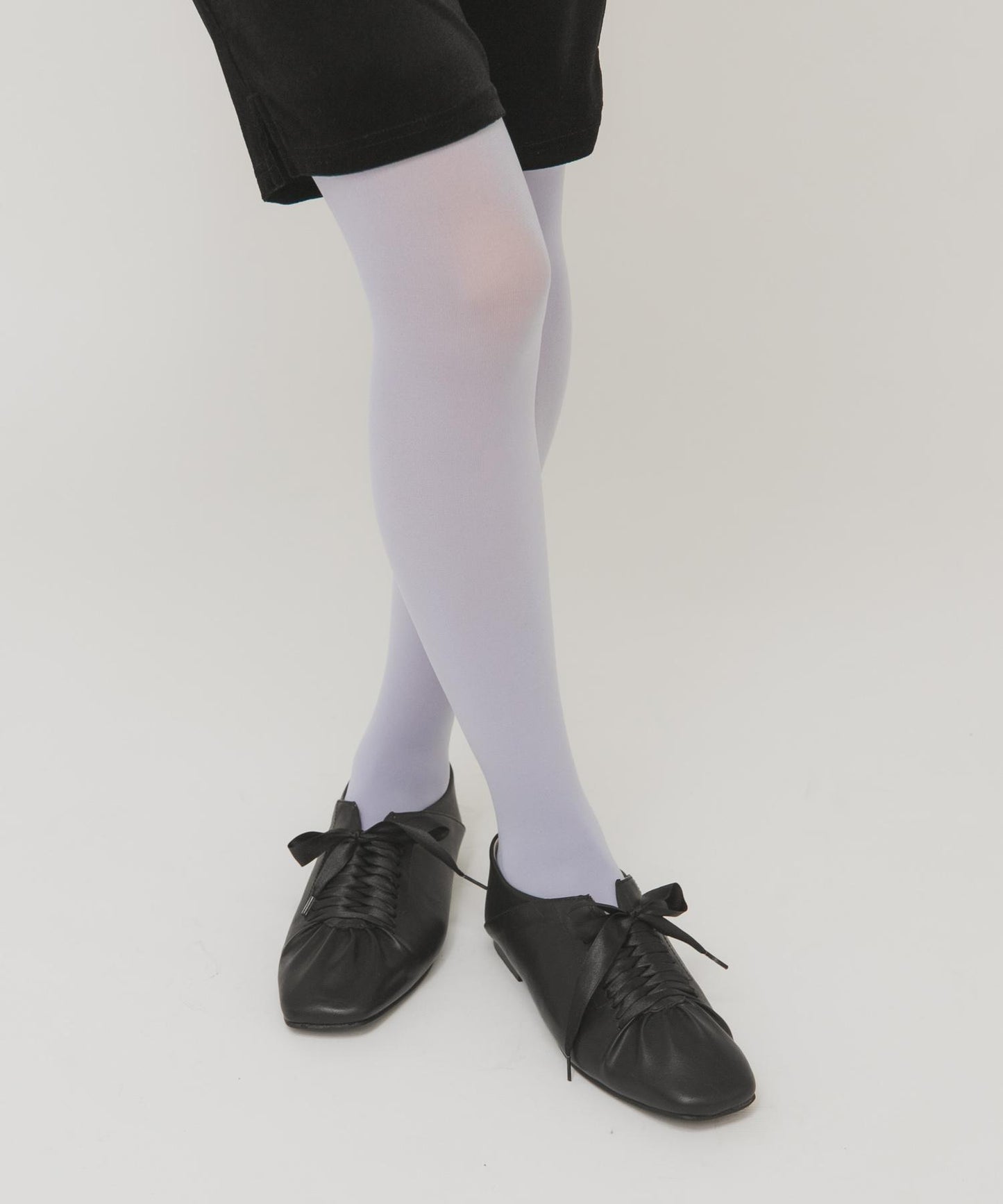 緞面蝴蝶結褶皺女鞋