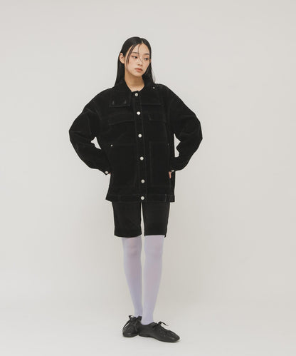 緞面蝴蝶結褶皺女鞋