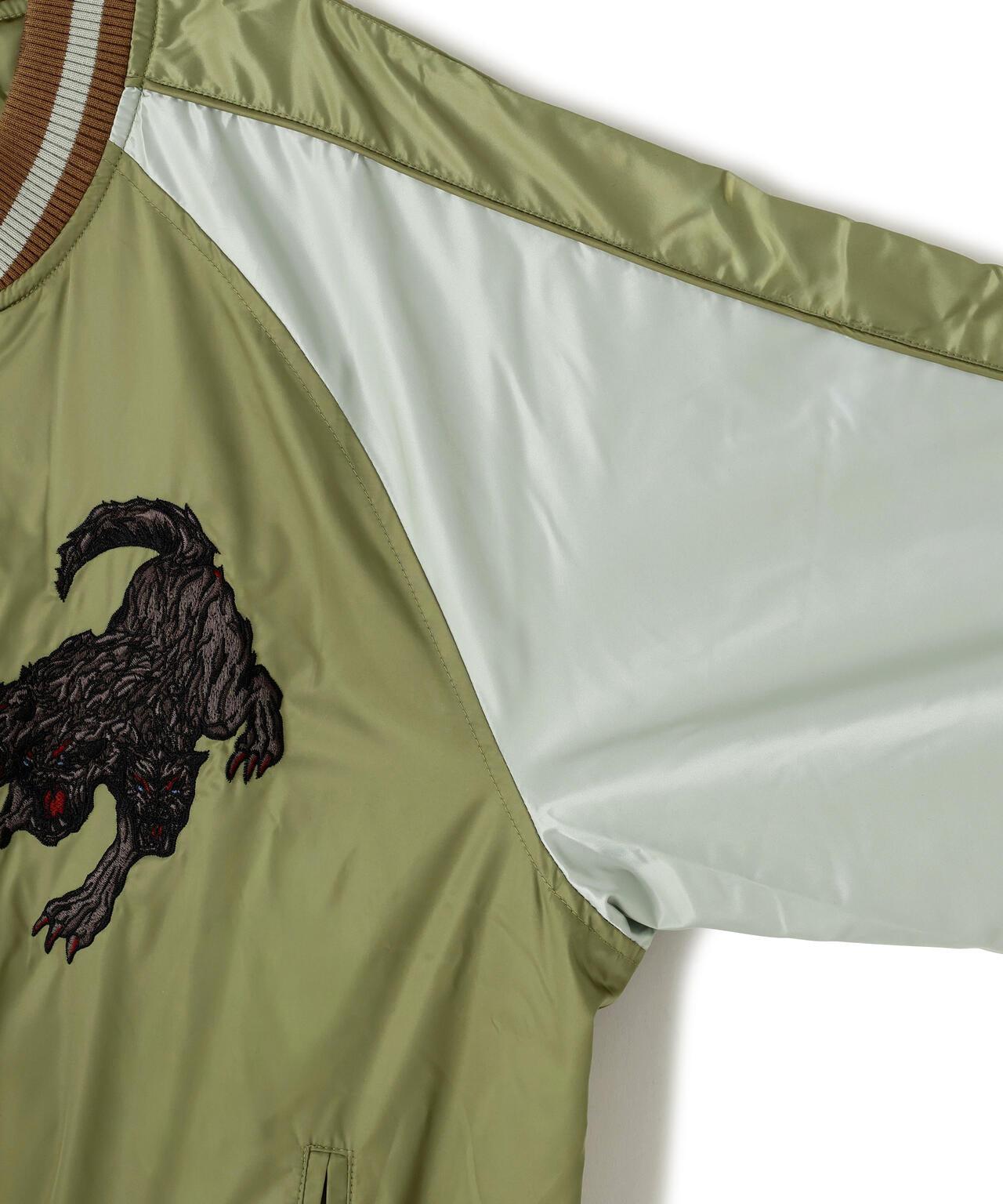 NOT4NERD/ノットフォーナード/CERBERUS緞面紀念夾克