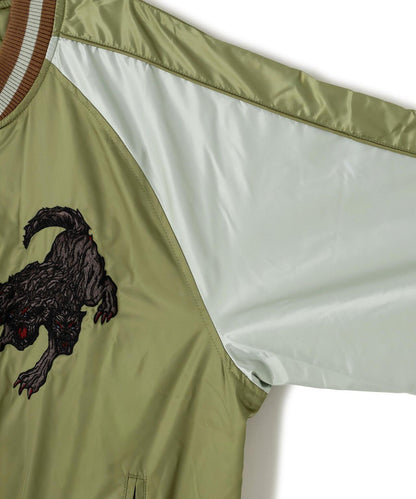 NOT4NERD/ノットフォーナード/CERBERUS緞面紀念夾克