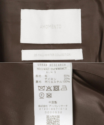 AMOMENTO 插肩袖大衣