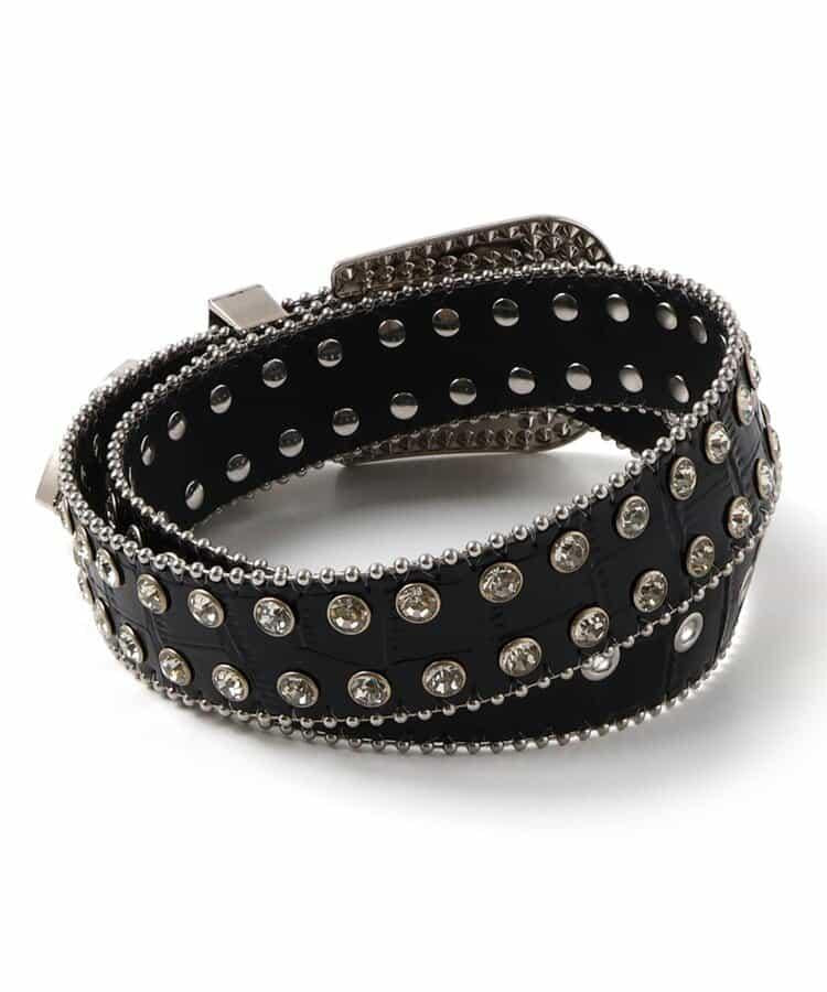 水鑽裝飾釦帶腰帶3