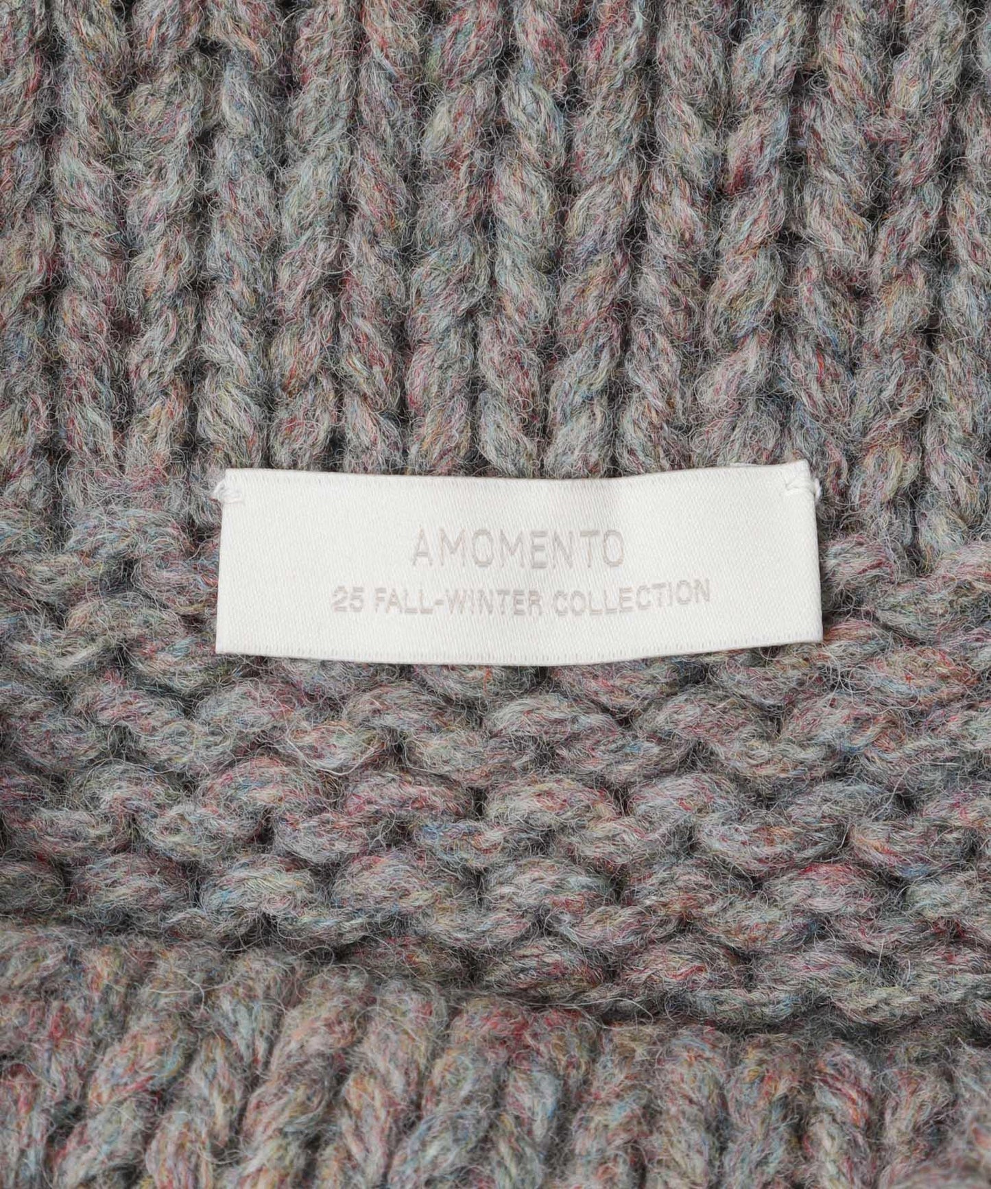 AMOMENTO 手工編織馬甲