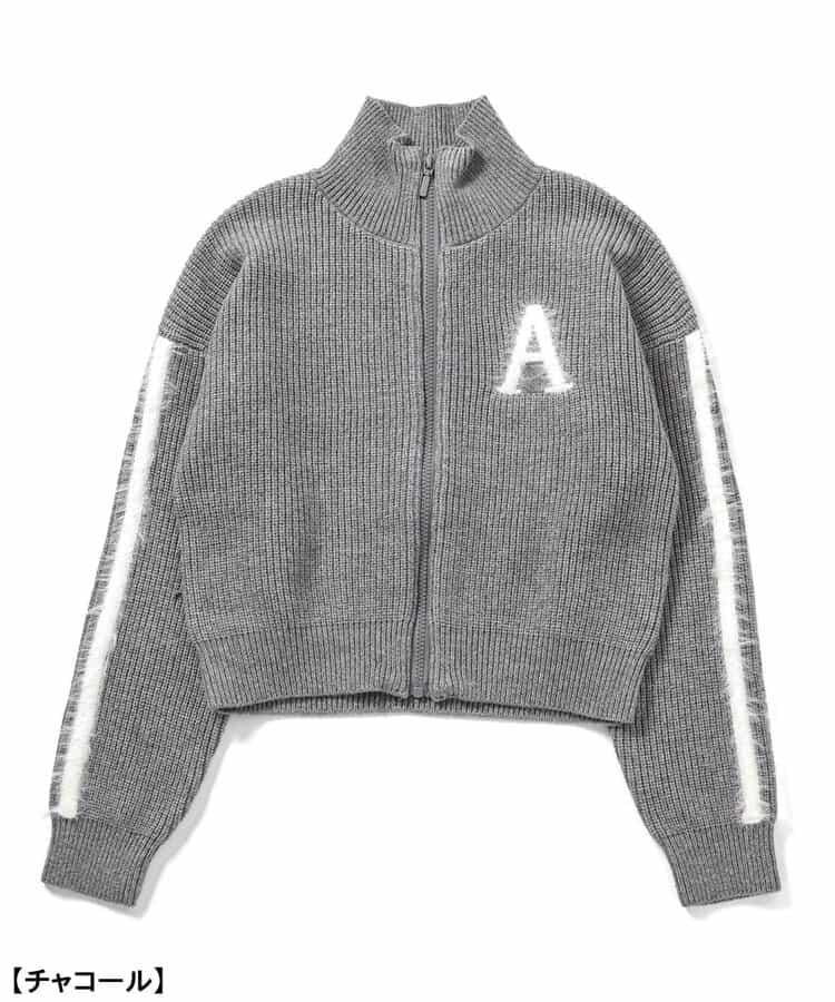 流蘇線條針織套裝