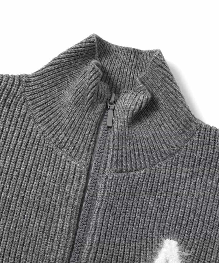 流蘇線條針織套裝