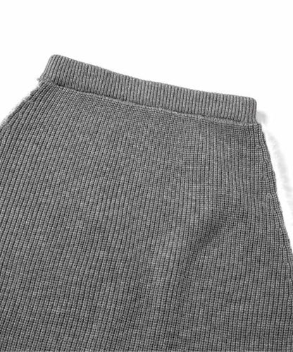 流蘇線條針織套裝