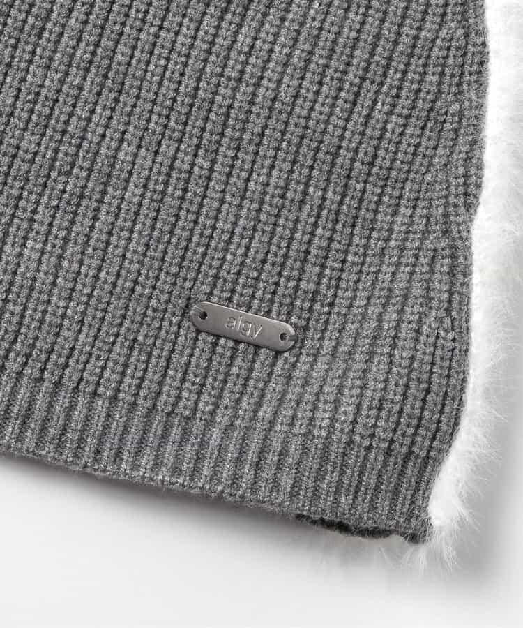 流蘇線條針織套裝