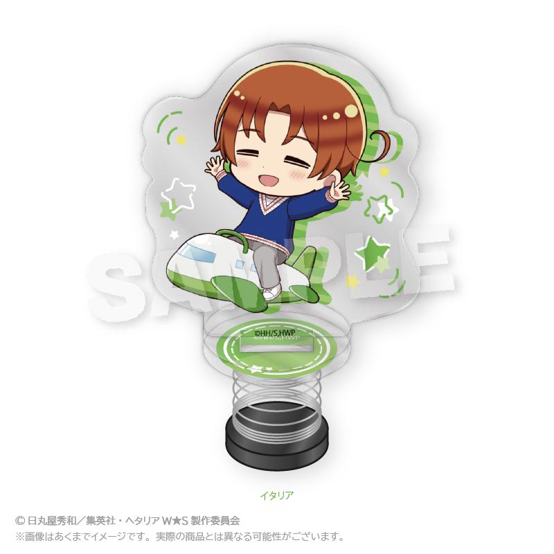 《黑塔利亞 World★Stars》彈簧亞克力立牌 遊樂設施ver. 意大利