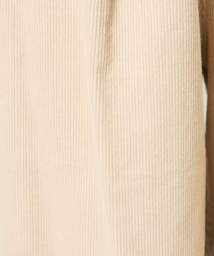 特別款燈芯絨抽繩休閒褲＜可搭配套裝＞