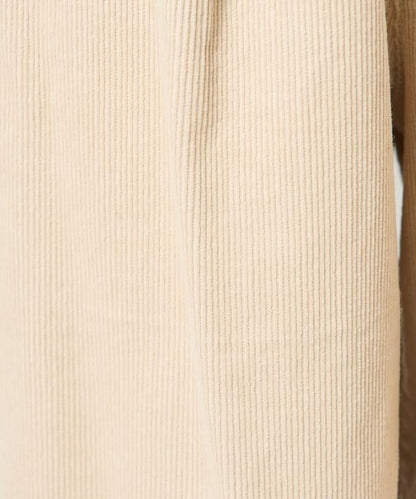 特別款燈芯絨抽繩休閒褲＜可搭配套裝＞