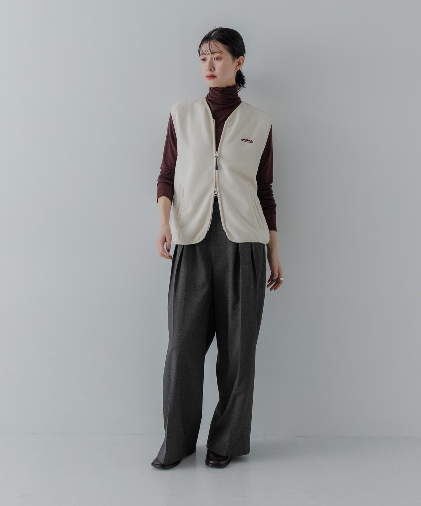 『聯名』THOUSAND MILE×URBAN RESEARCH 針織抓絨拉鍊馬甲