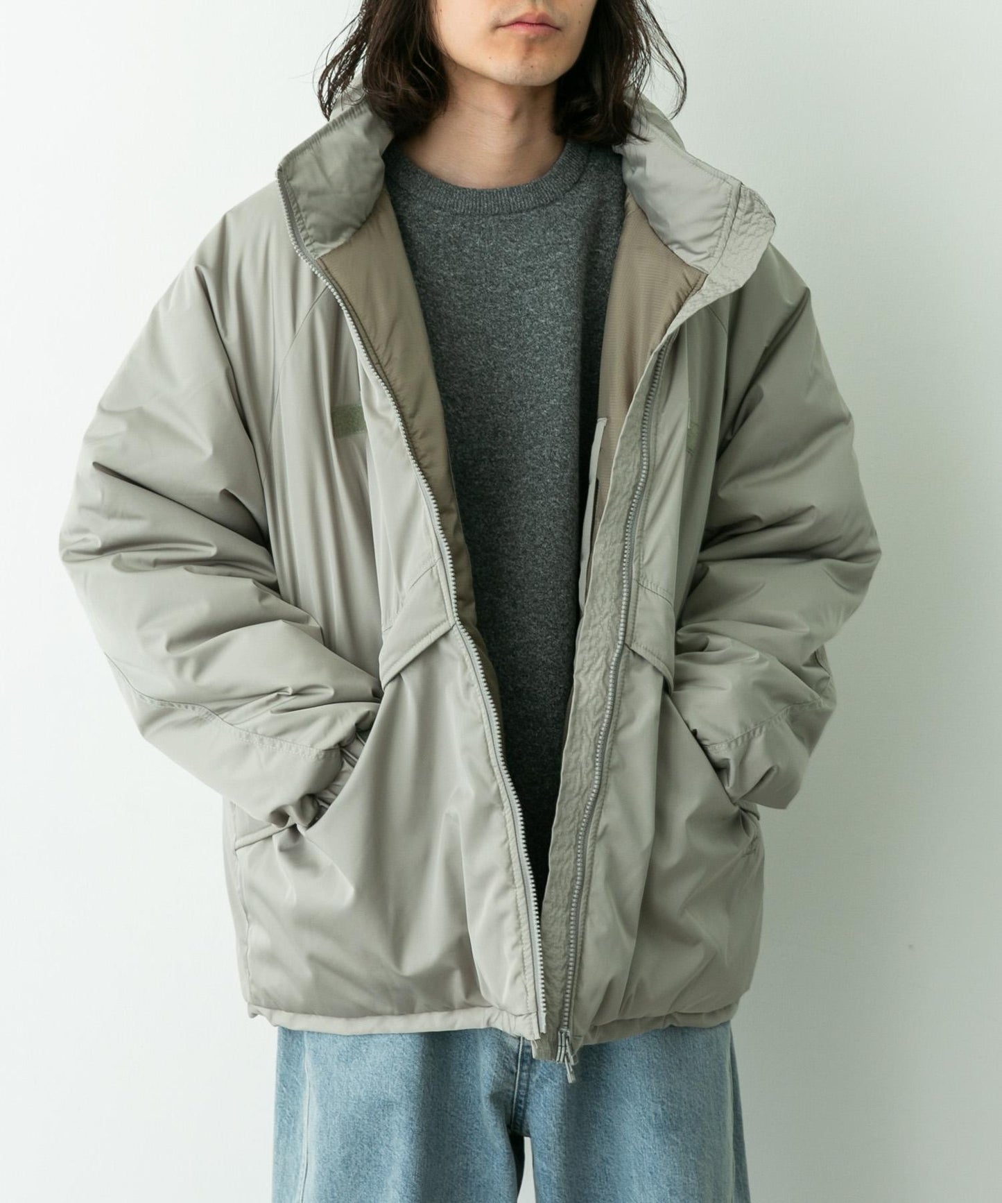ARMY TWILL 聚酯纖維加棉夾克