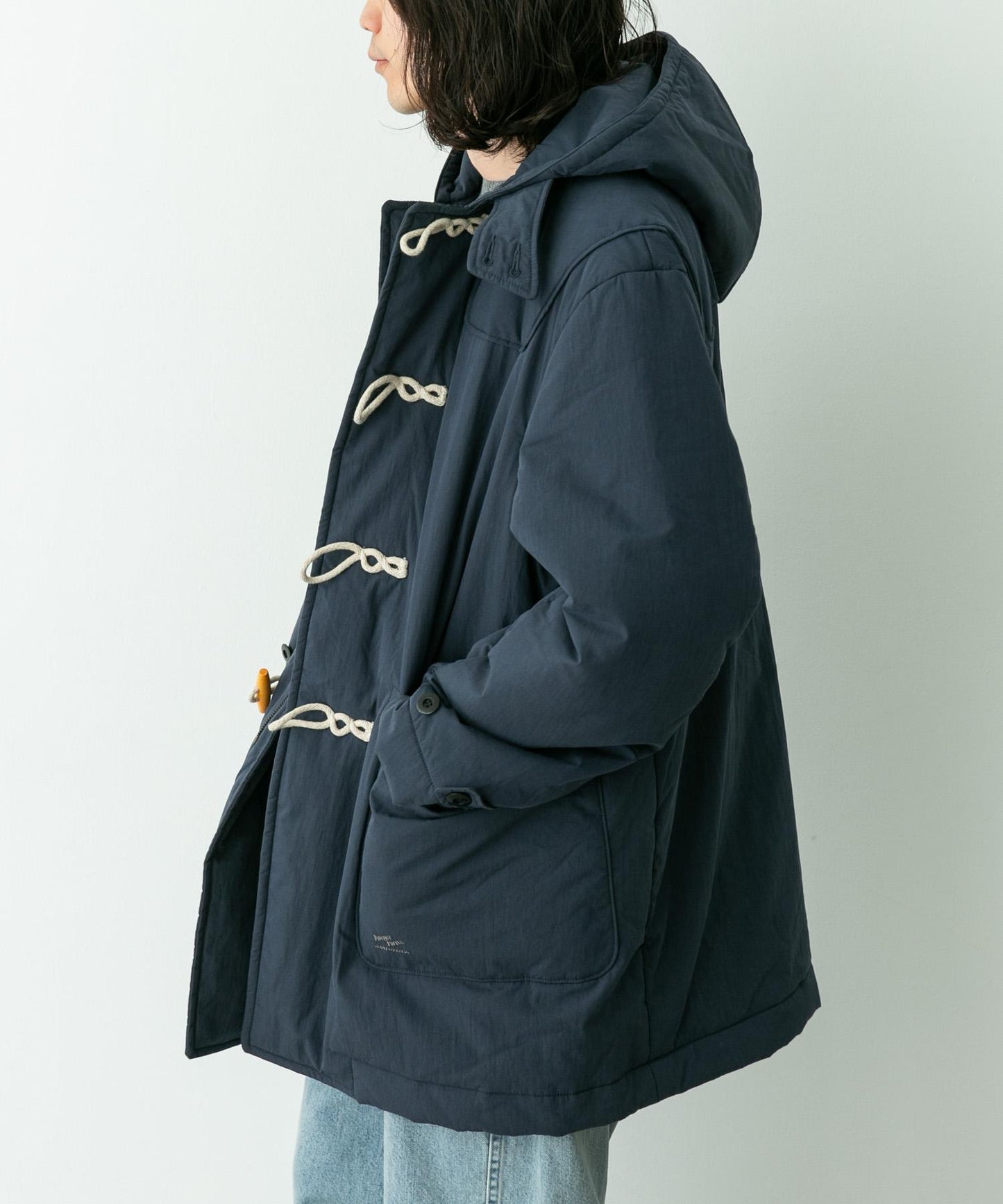 ARMY TWILL 棉尼龍粗呢大衣
