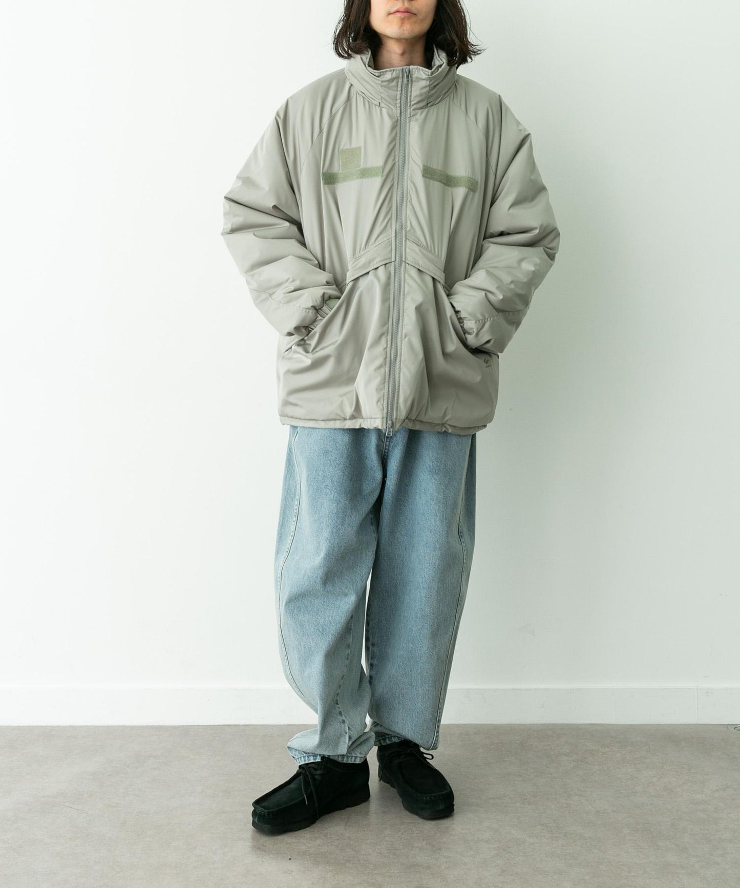 ARMY TWILL 聚酯纖維加棉夾克
